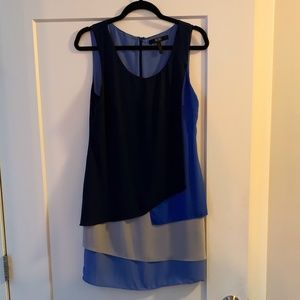 BCBG Blue Shift Dress